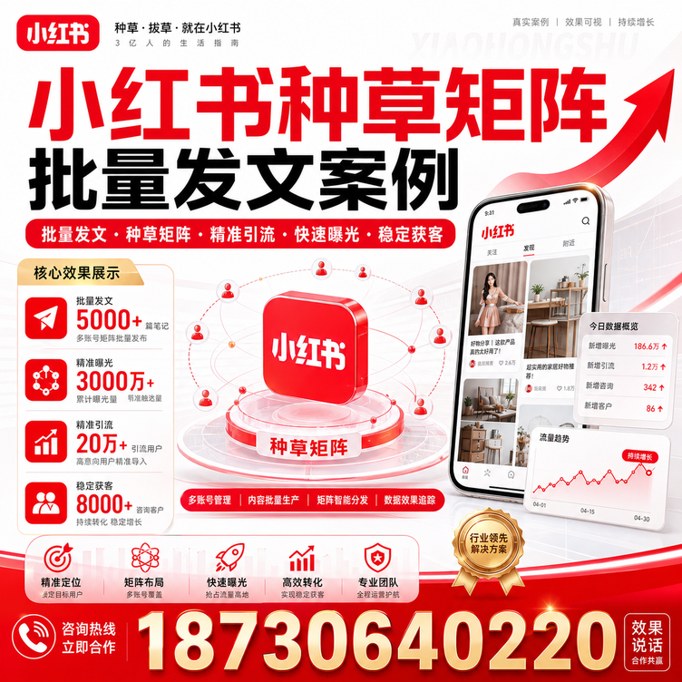 辽阳小红书种草矩阵批量发文案例